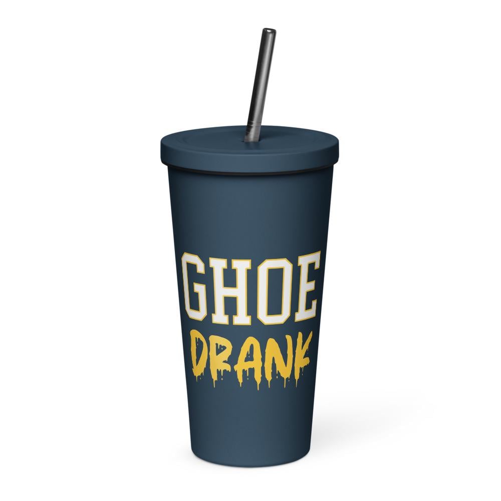 GHOE - GHOE Drank NC A&T Tumbler Clear Plastic or Stainless Steel with Straw __etsy:7792142354