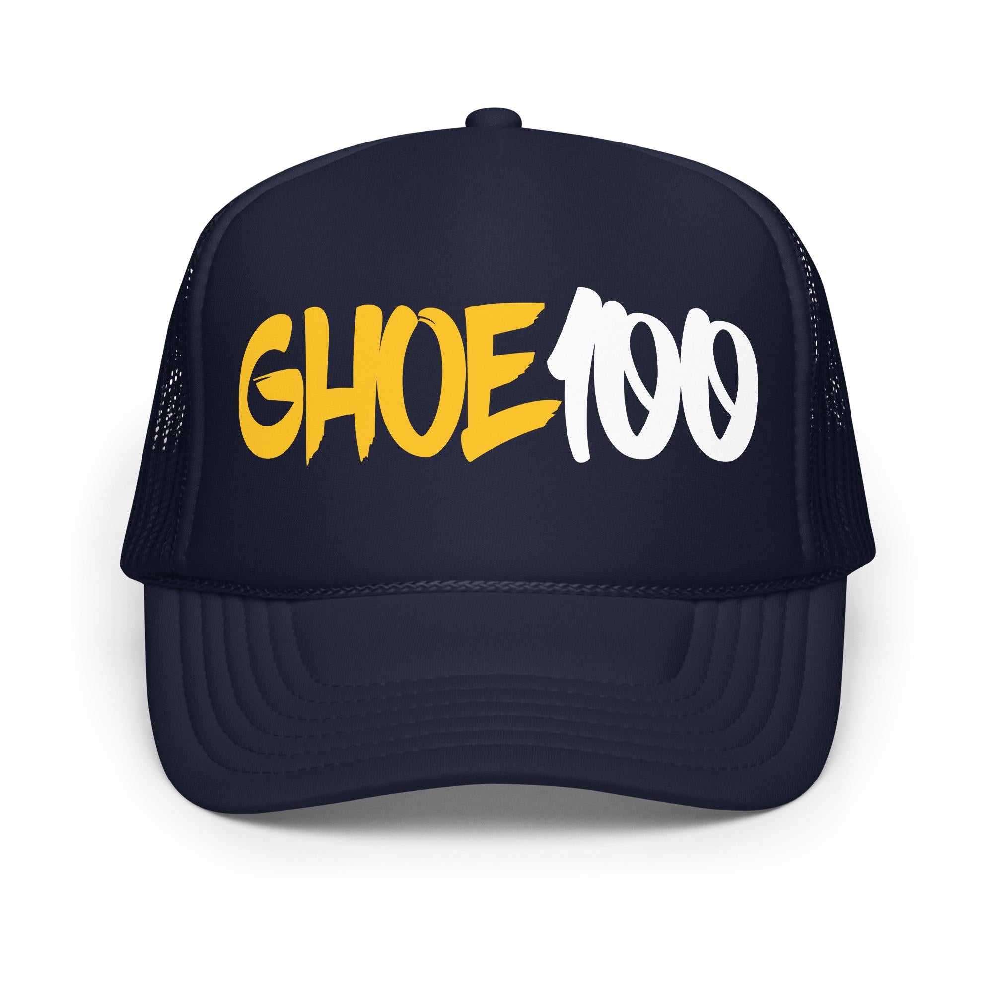 GHOE - GHOE 100 Foam Trucker Hat Cap __etsy:8145246015