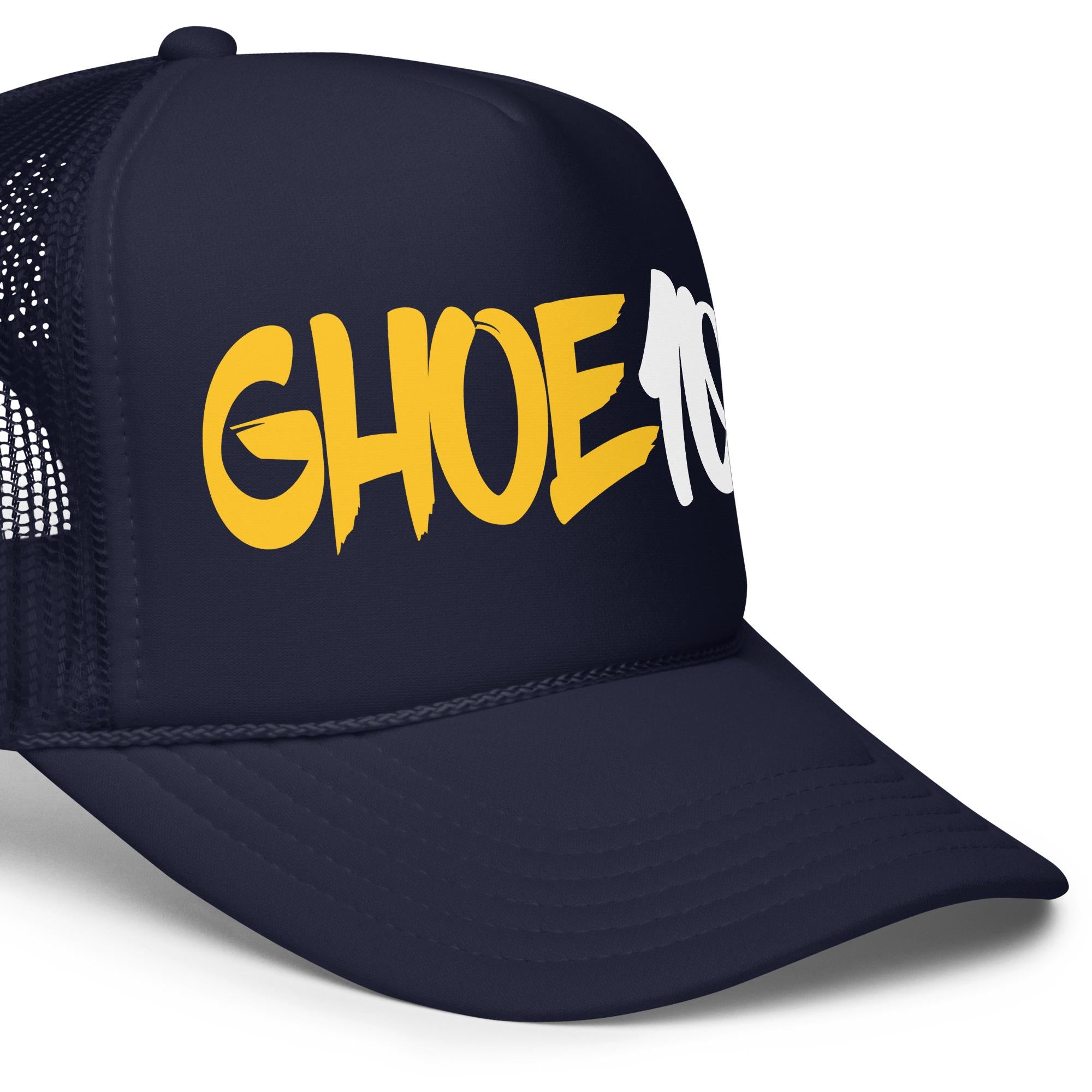 GHOE - GHOE 100 Foam Trucker Hat Cap __etsy:8097342494