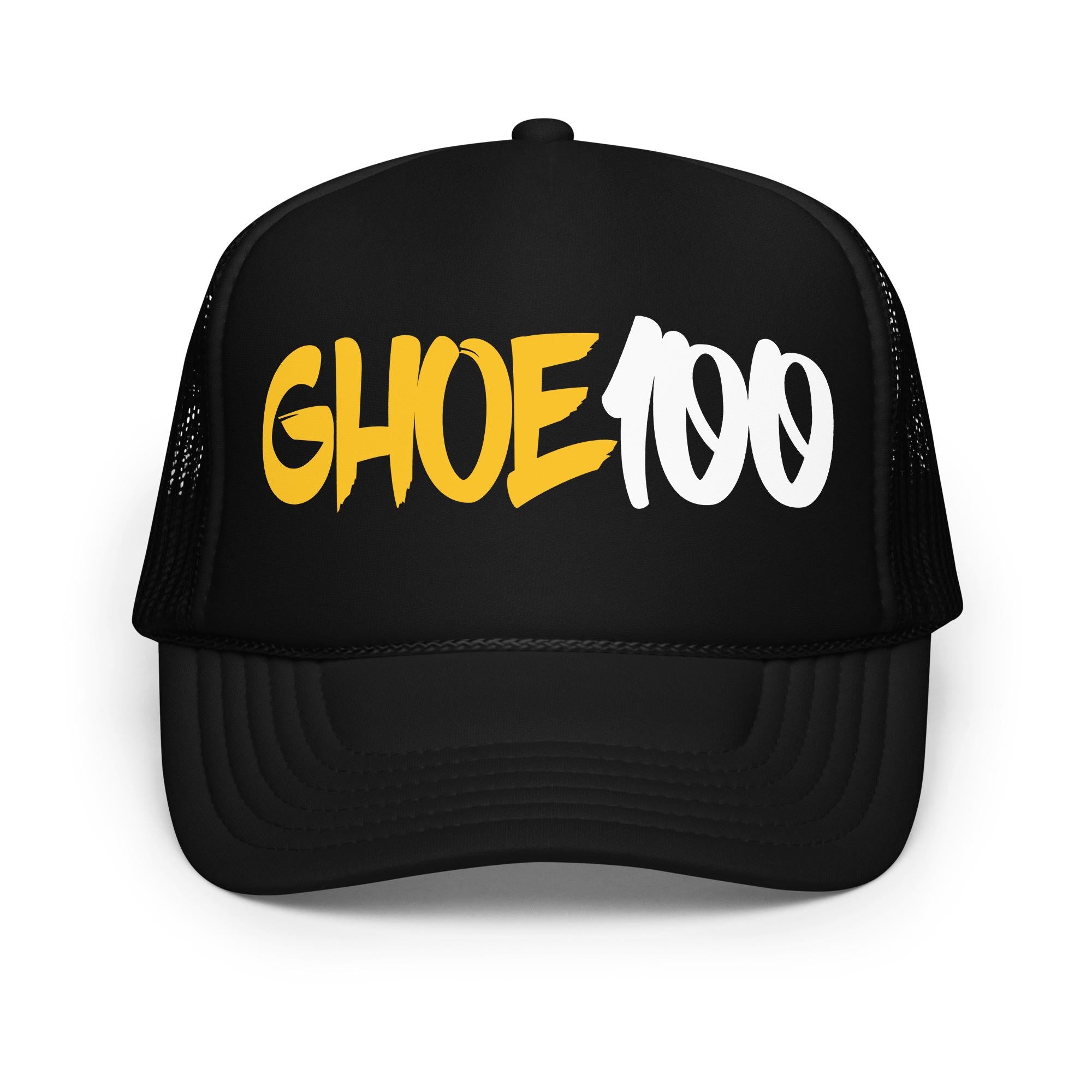 GHOE - GHOE 100 Foam Trucker Hat Cap __etsy:8145246001