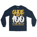 GHOE - GHOE 100 NC A&T Long Sleeve Tee T-Shirt (Navy, Black, Gold, Grey) __etsy:8097378322
