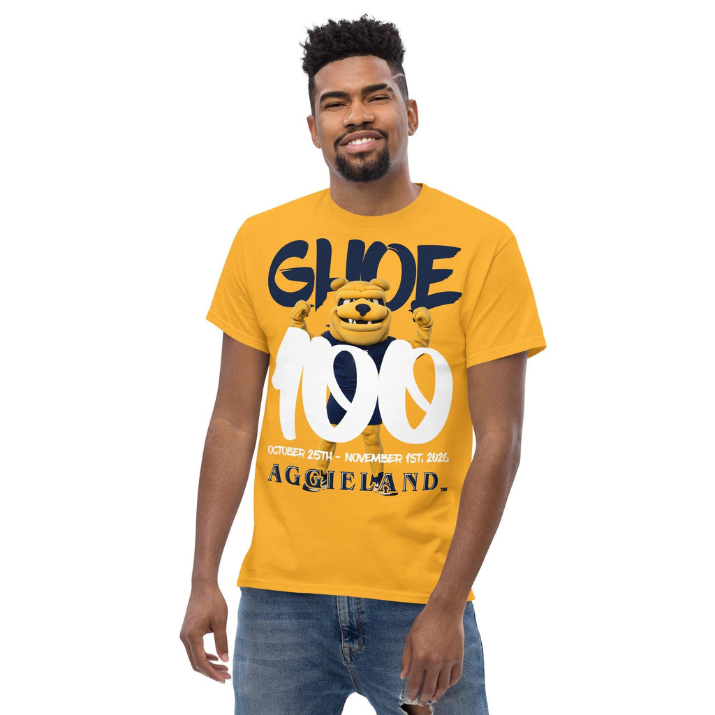 GHOE - GHOE 100 NC A&T Tee T-Shirt (Navy, Black, Gold, Grey) __etsy:8097681322
