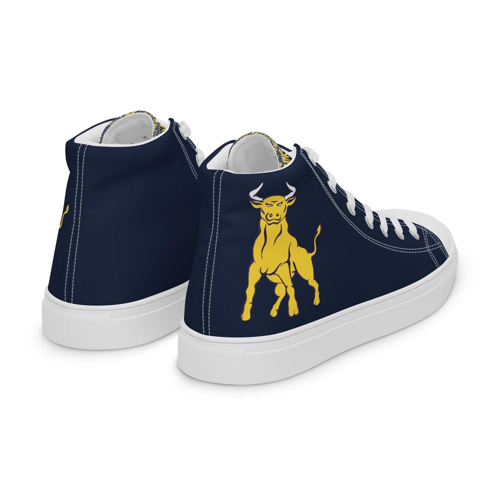 Men’s high top canvas shoes __etsy:8168064584