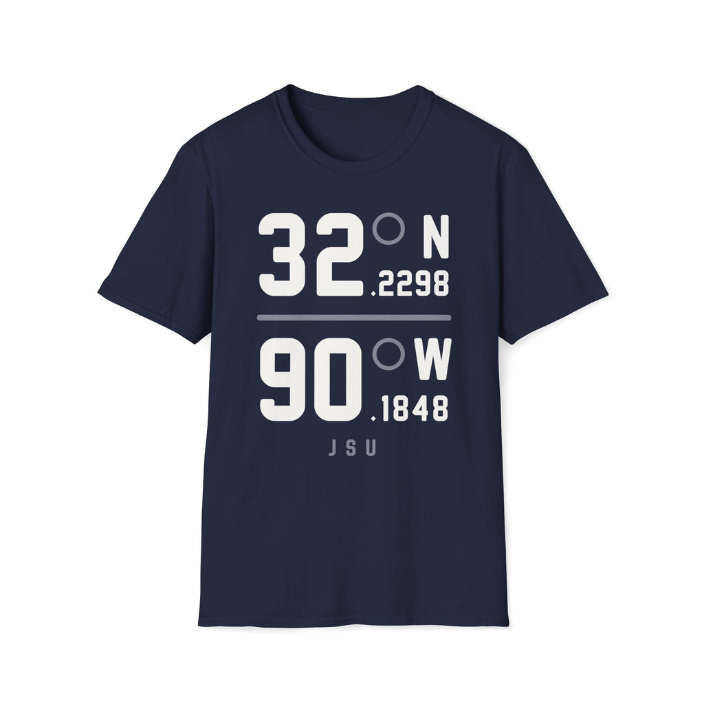 Jackson State - Coordinated Unisex Tee T-shirt or Sweatshirt (Red/Blue)