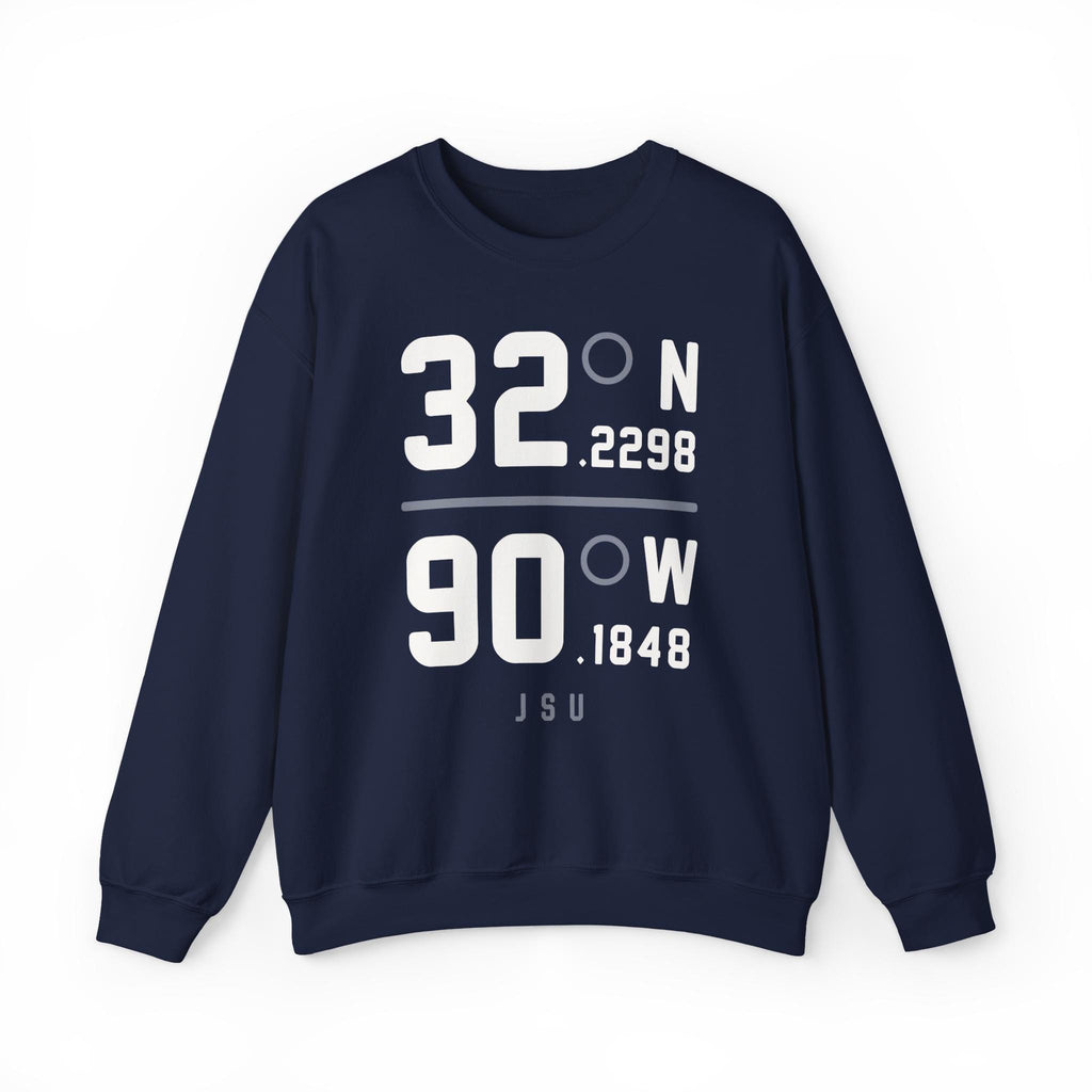 Jackson State - Coordinated Unisex Tee T-shirt or Sweatshirt (Red/Blue)