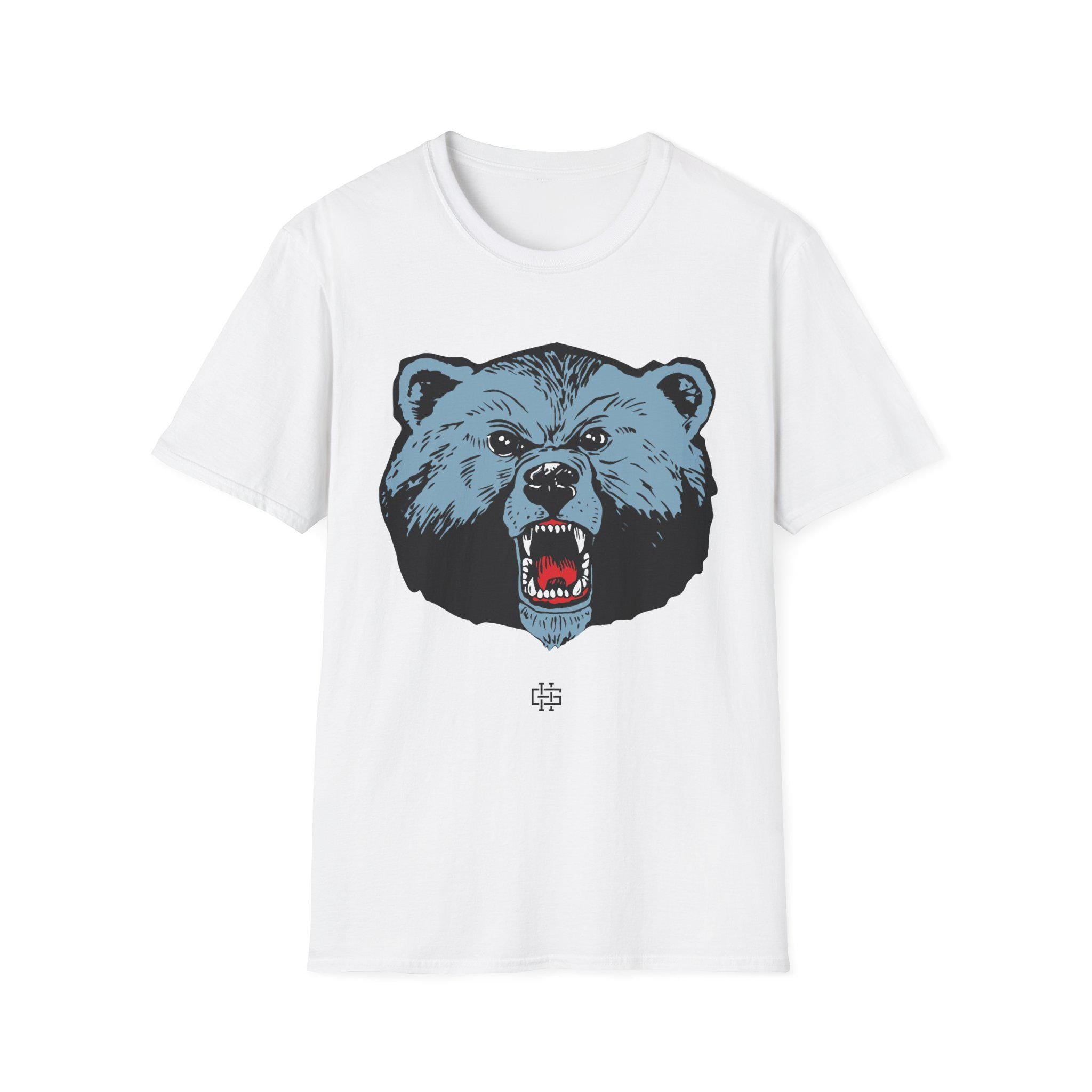 Livingstone - Blue Bears Logo Tee T-Shirt or Sweatshirt __etsy:8017054504