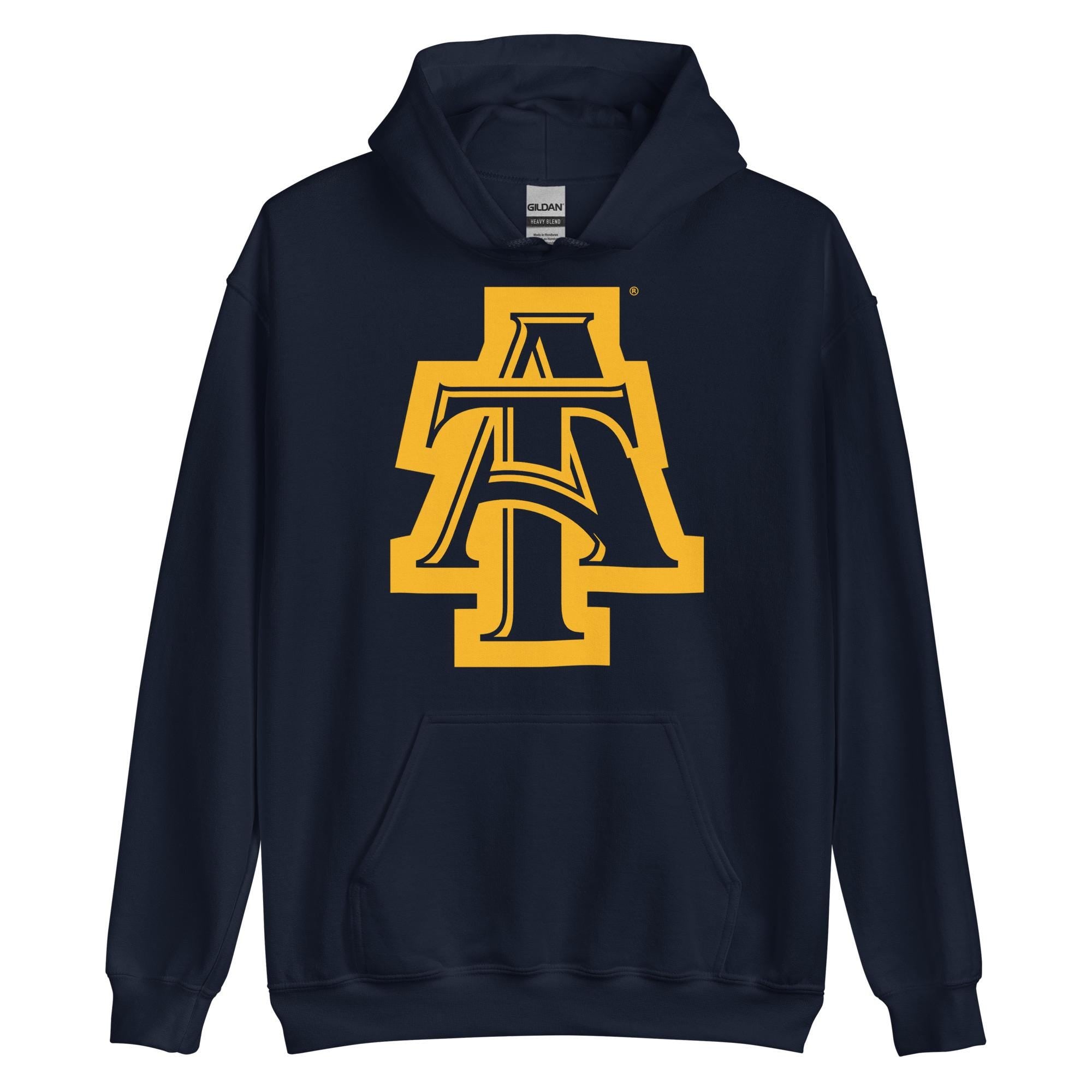 NCAT - Logo Unisex Tee T-Shirt, Sweatshirt or Hoodie (Navy/Gold)
