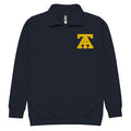 NCAT - NC A&T Quarter Zip Unisex Embroidered Fleece Pullover (Navy)