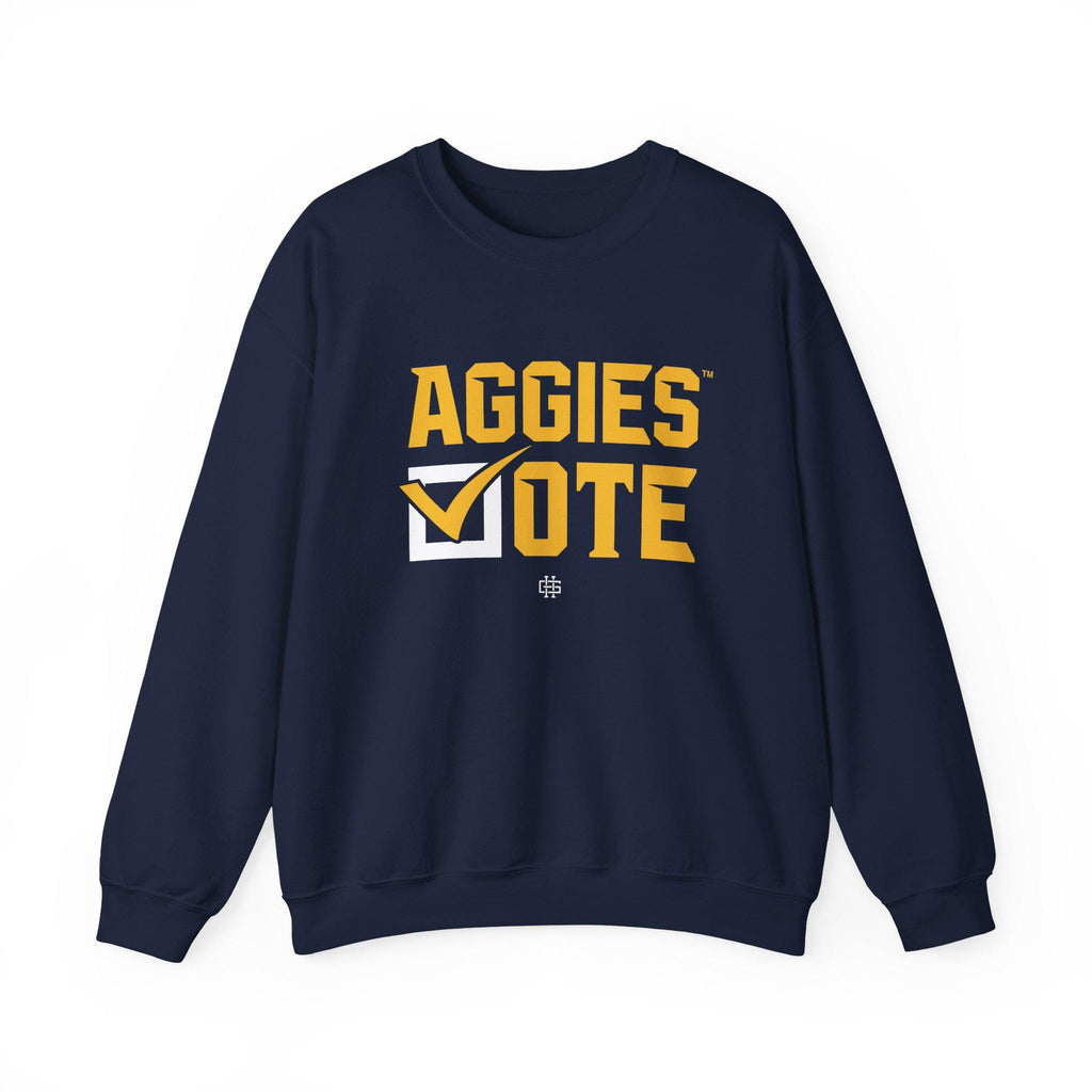 NCAT - Aggies Vote Unisex Sweatshirt (Navy)