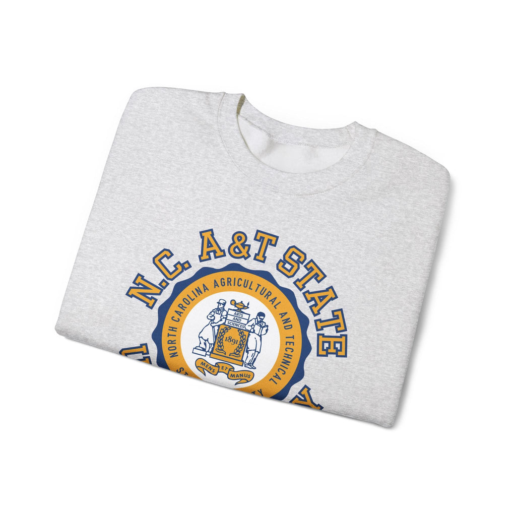 NCAT - Special Edition Jesse Jackson A Different World Retro NC A&T Unisex Sweatshirt (Gray, White, Navy)