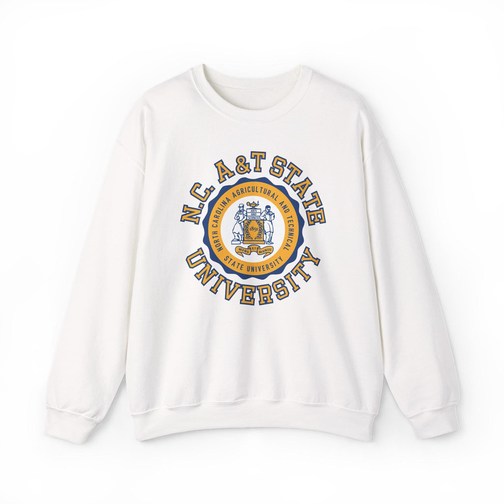 NCAT - Special Edition Jesse Jackson A Different World Retro NC A&T Unisex Sweatshirt (Gray, White, Navy)