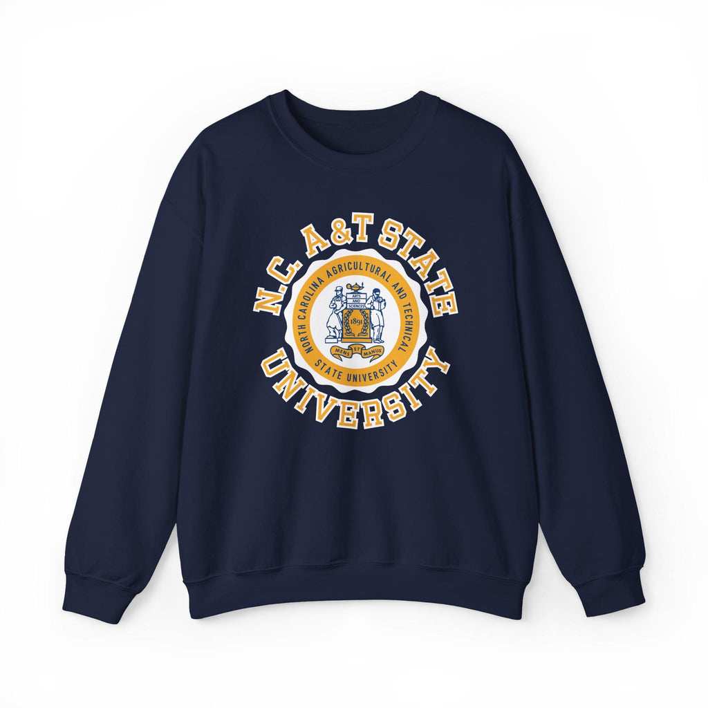 NCAT - Special Edition Jesse Jackson A Different World Retro NC A&T Unisex Sweatshirt (Gray, White, Navy)