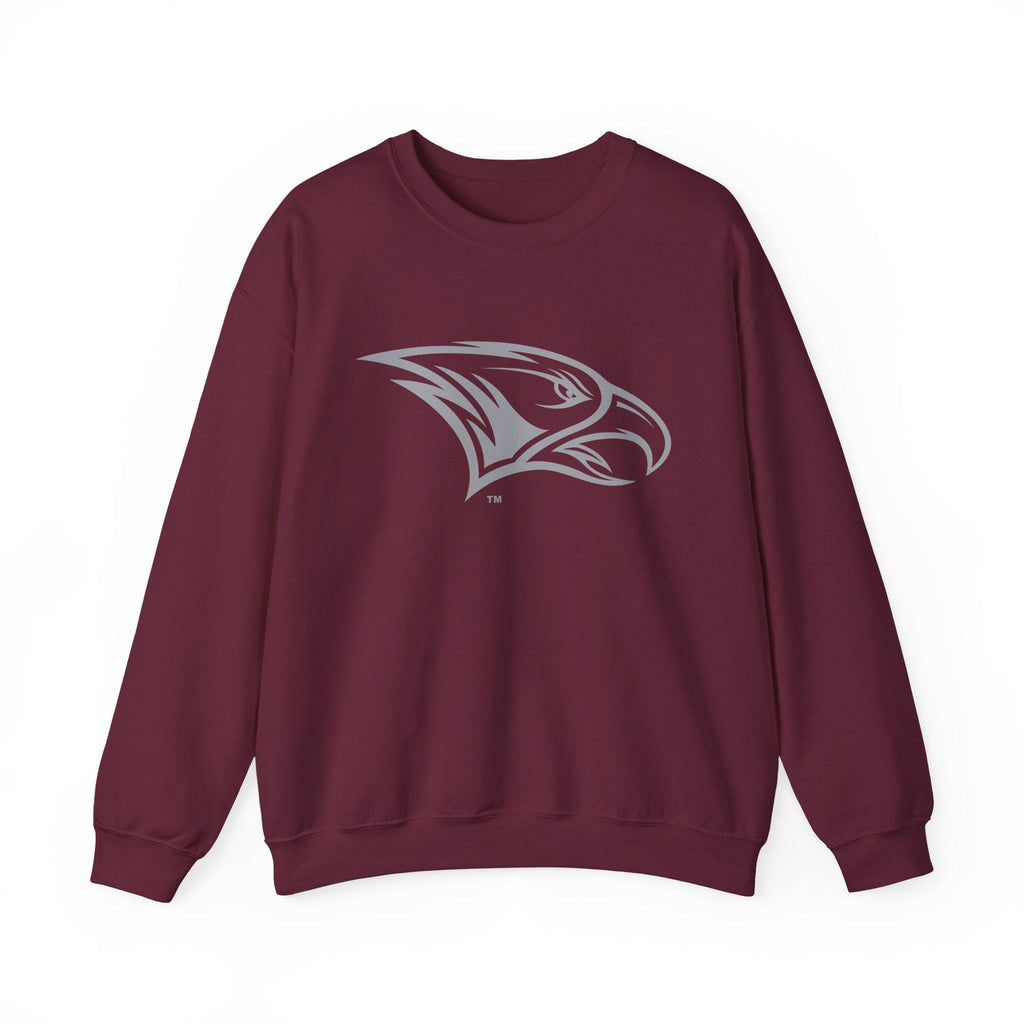 NCCU - Logo Unisex Tee T-Shirt, Sweatshirt or Hoodie (Maroon/Grey)