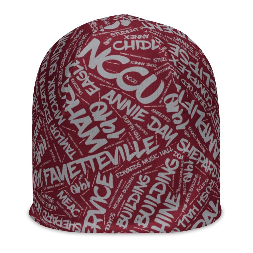 NCCU - NC Central Eagles Polyester Beanie __etsy:8165765598