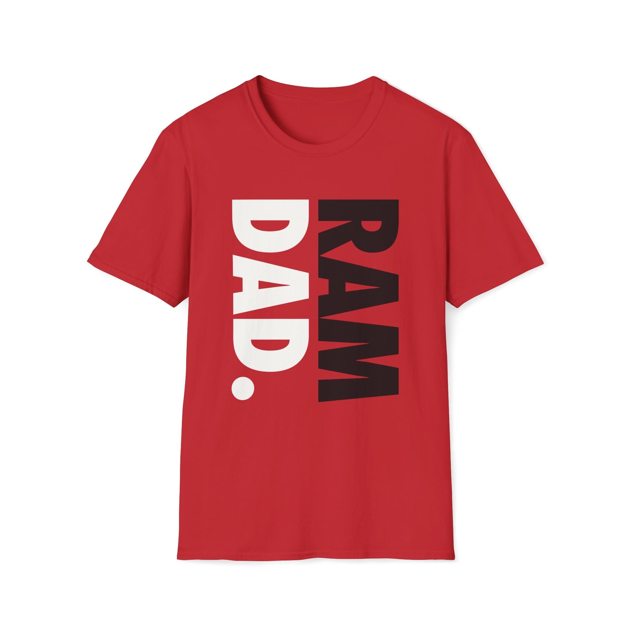 WSSU - RAM. Mom or Dad and More Unisex Tee (Red)