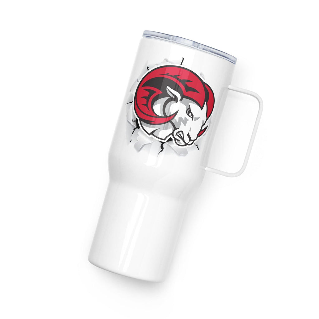 Travel mug with a handle __etsy:7908075346