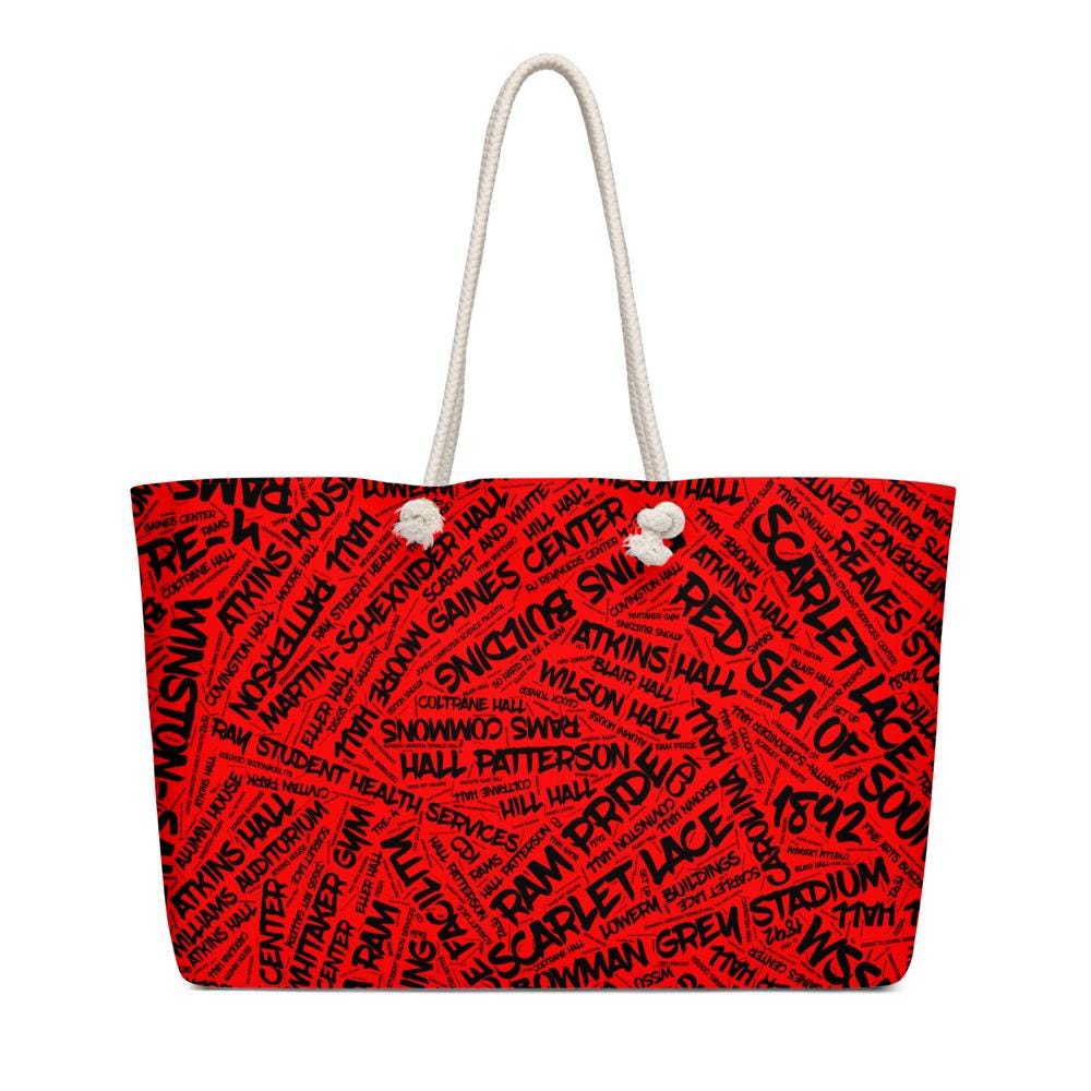 WSSU - Winston-Salem State Oversized Weekender Bag