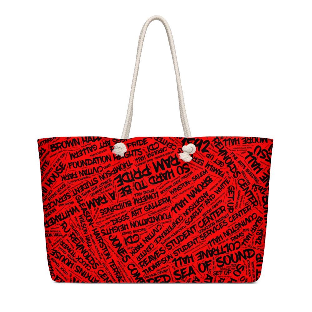 WSSU - Winston-Salem State Oversized Weekender Bag