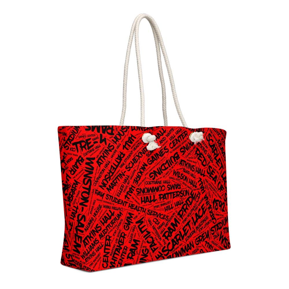 WSSU - Winston-Salem State Oversized Weekender Bag
