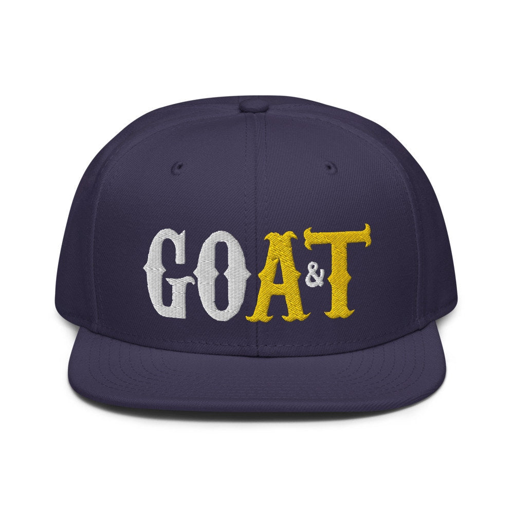 NCAT - GOAT NC A&T Snapback Hat (etsy image id: 3327605644)