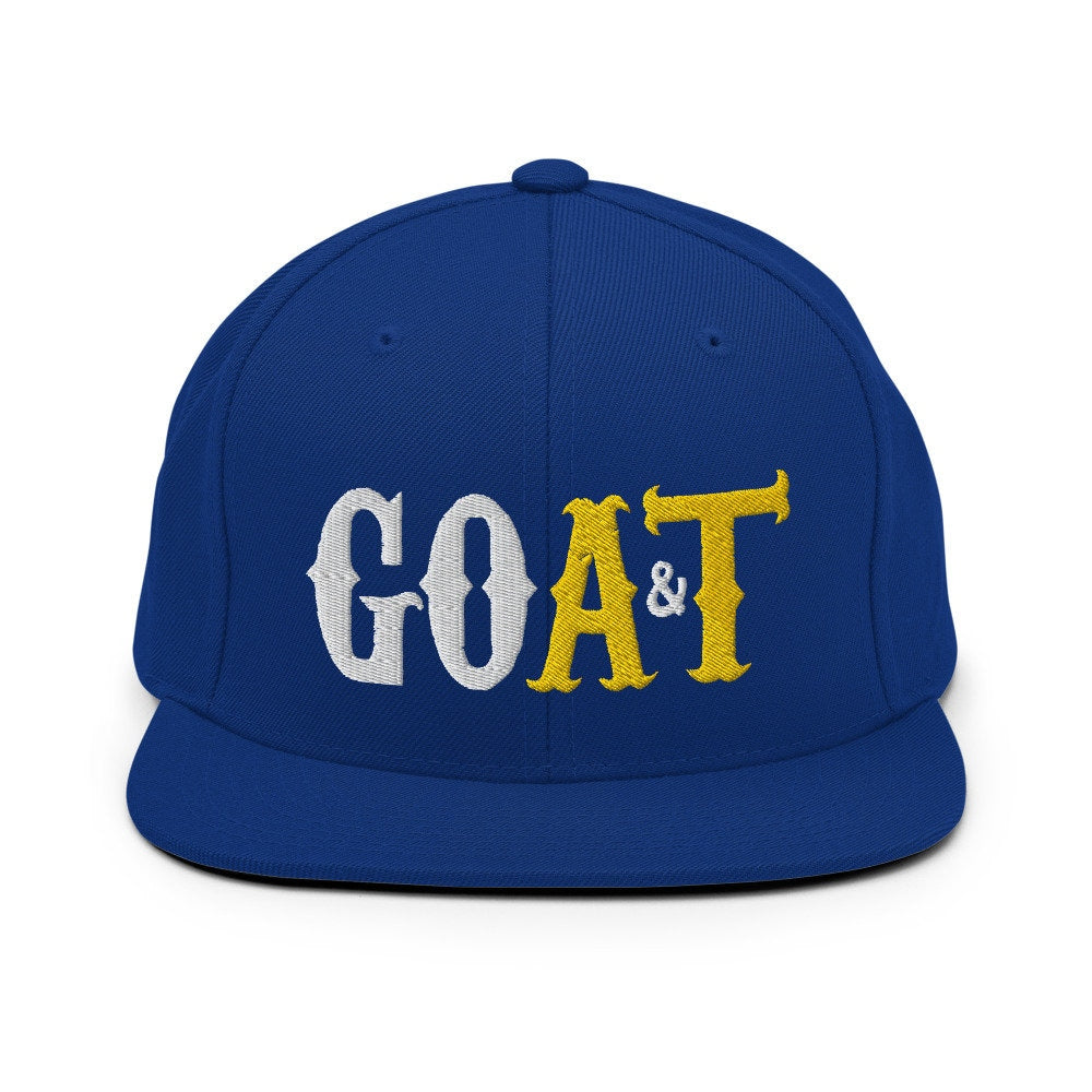 NCAT - GOAT NC A&T Snapback Hat (etsy image id: 3396235999)