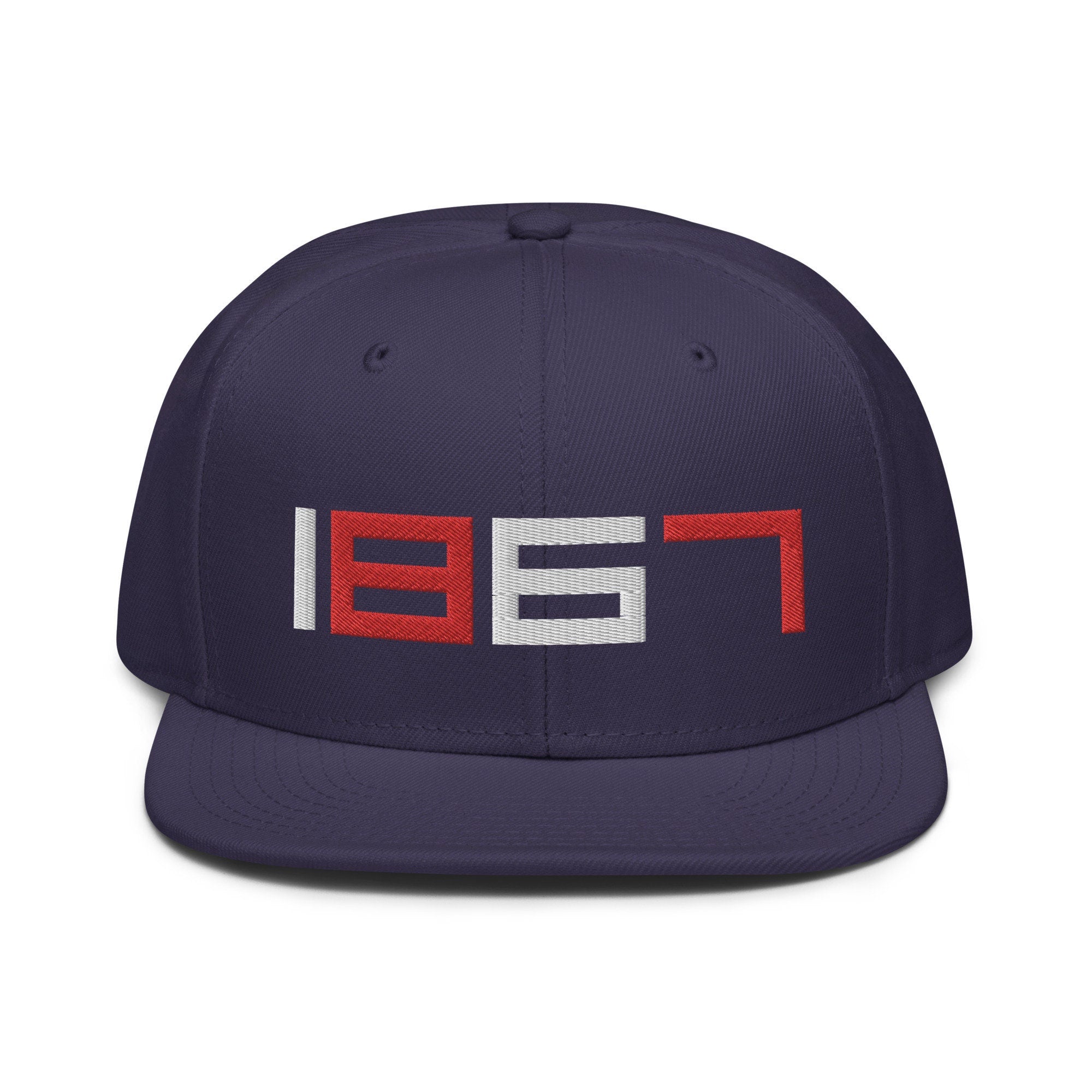 Howard - 1867 Snapback Hat (etsy image id: 4224169600)