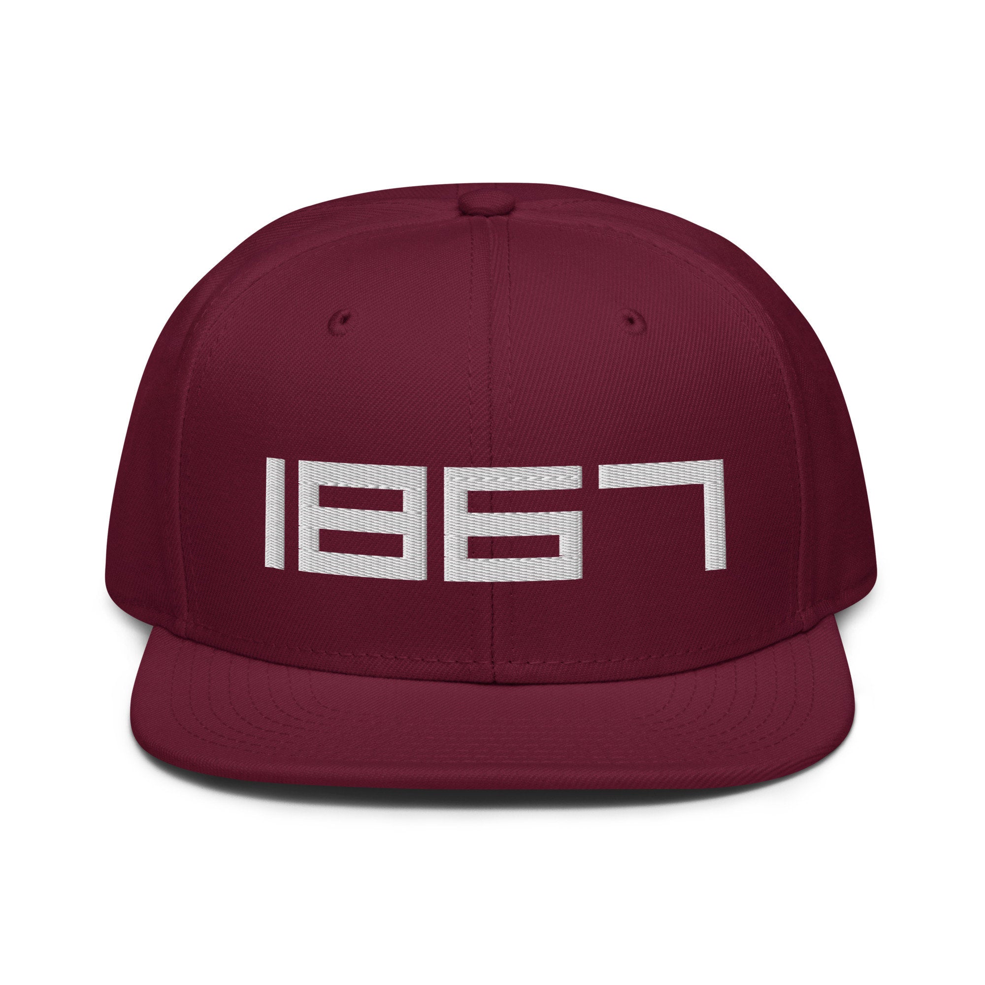 Morehouse - 1867 Snapback Hat (etsy image id: 4271857399)