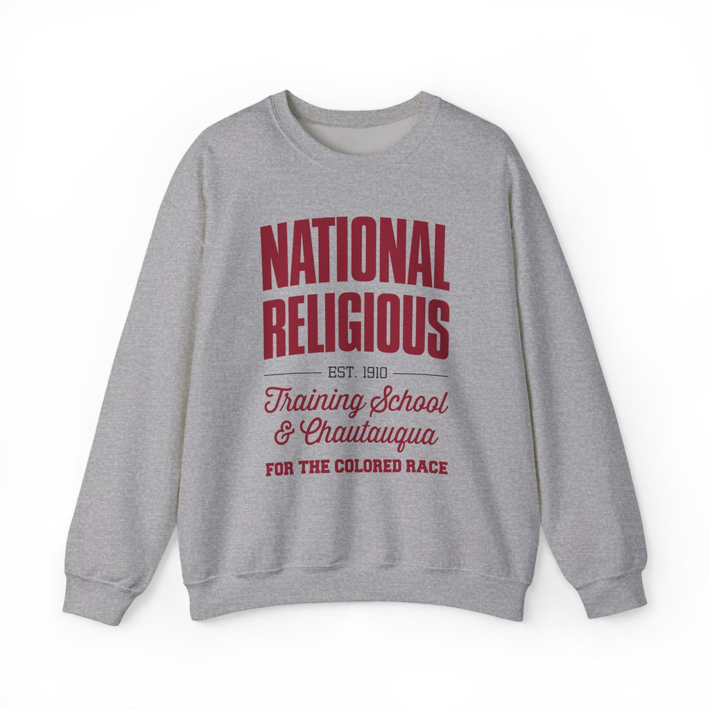 NCCU - National Religious TS & C For the Colored Race NC Central Unisex Sweatshirt (Black/Grey) __etsy:7264415292