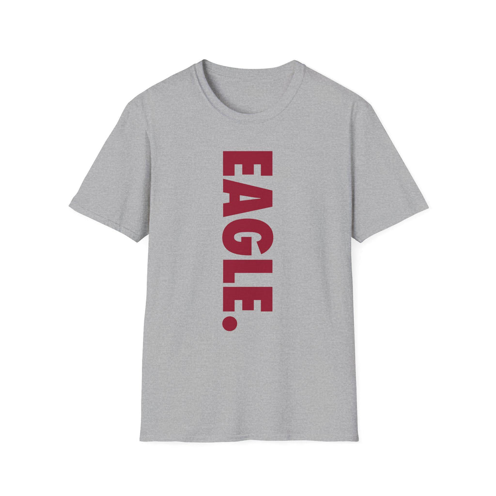 NCCU - EAGLE. Unisex T-Shirt or Sweatshirt (Maroon/Grey) (etsy image id: 7264516796)