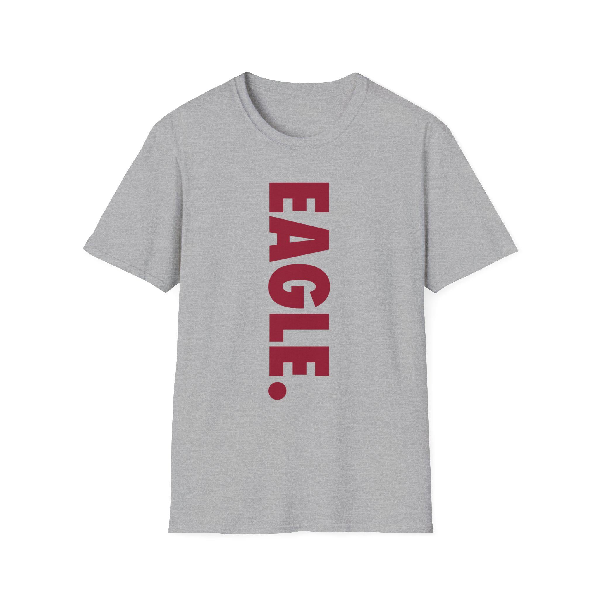 NCCU - EAGLE. Unisex T-Shirt or Sweatshirt (Maroon/Grey) (etsy image id: 7264516796)