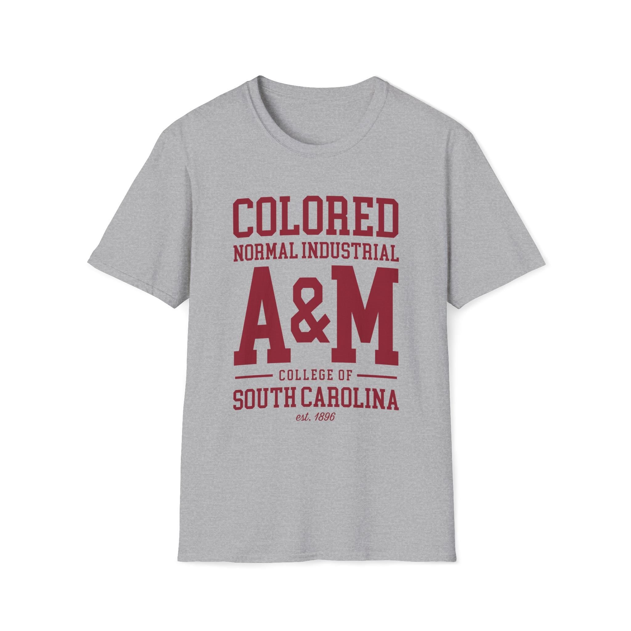 SCSU - Colored Normal Industrial A&M College of SC Unisex Tee T-Shirt or Sweatshirt __etsy:7270819192