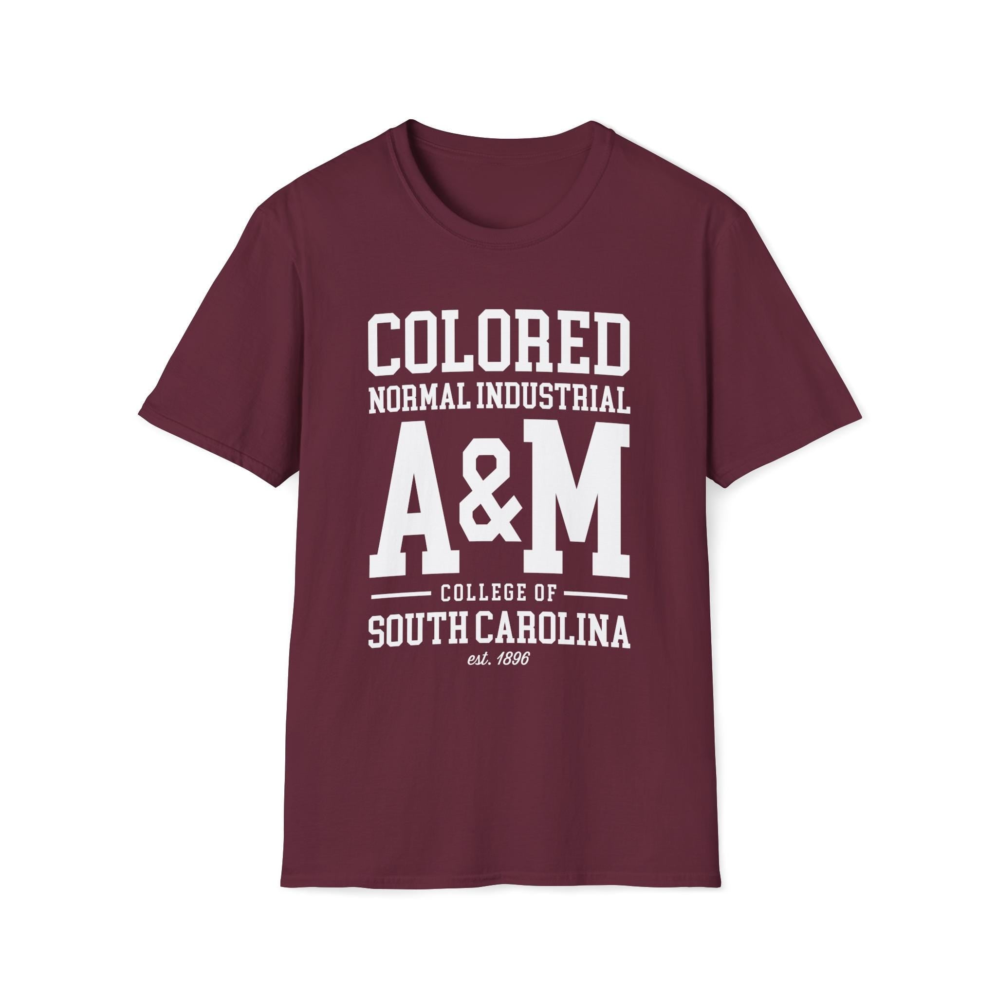 SCSU - Colored Normal Industrial A&M College of SC Unisex Tee T-Shirt or Sweatshirt __etsy:7270819418