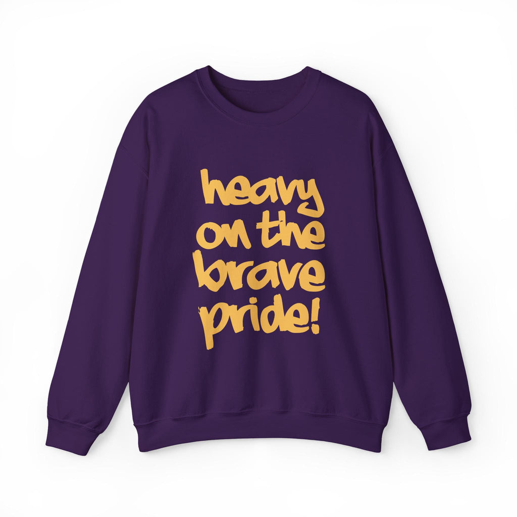 Alcorn - Heavy on the Brave Pride! Unisex Sweatshirt __etsy:7271378550