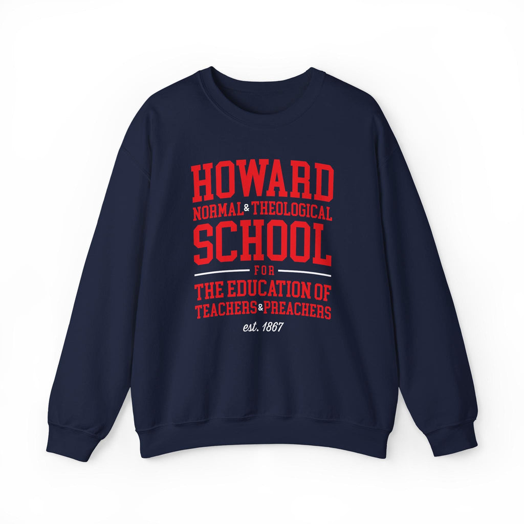 Howard - Normal & Theological School Unisex Tee T-Shirt or Sweatshirt (etsy image id: 7273957418)