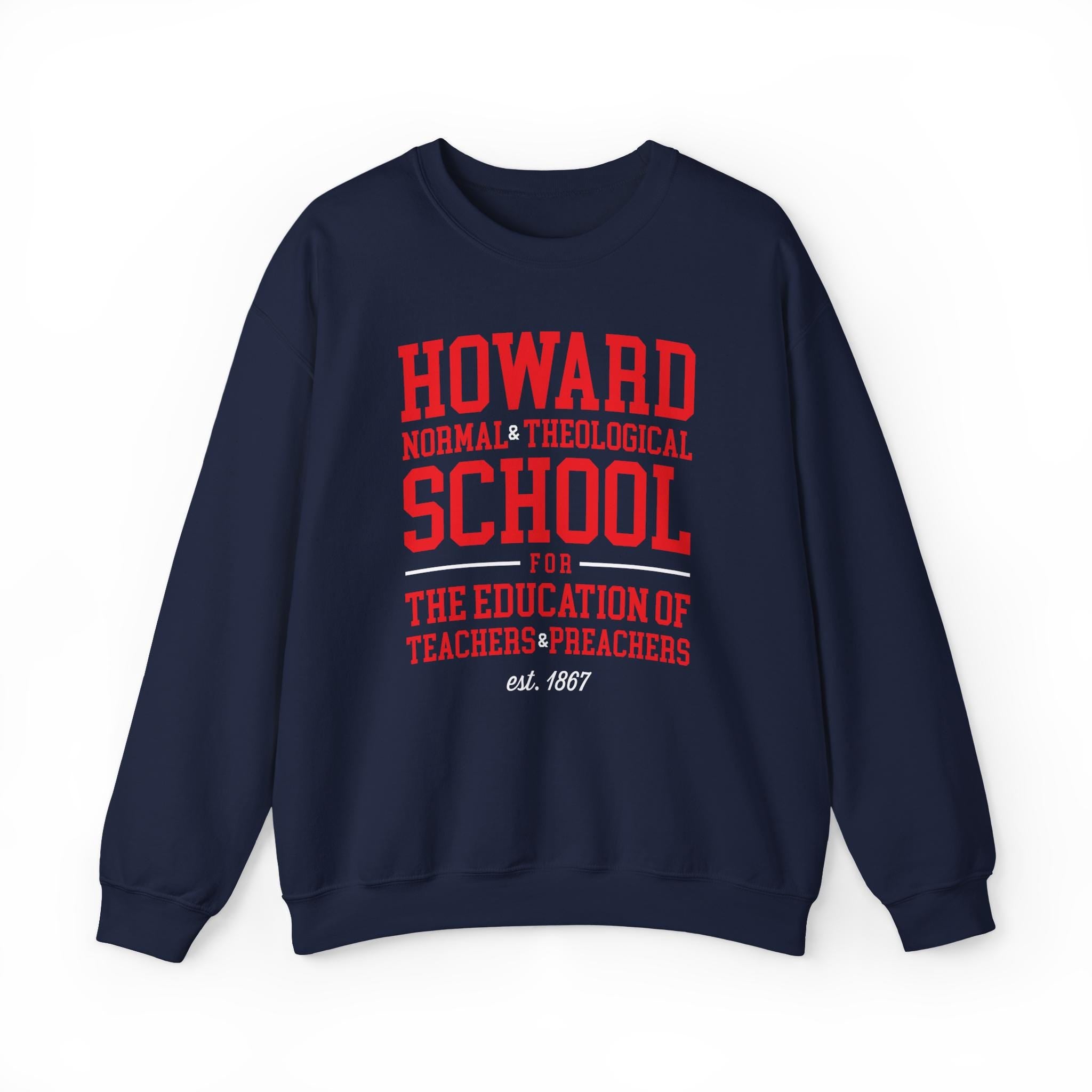 Howard - Normal & Theological School Unisex Tee T-Shirt or Sweatshirt (etsy image id: 7273957418)