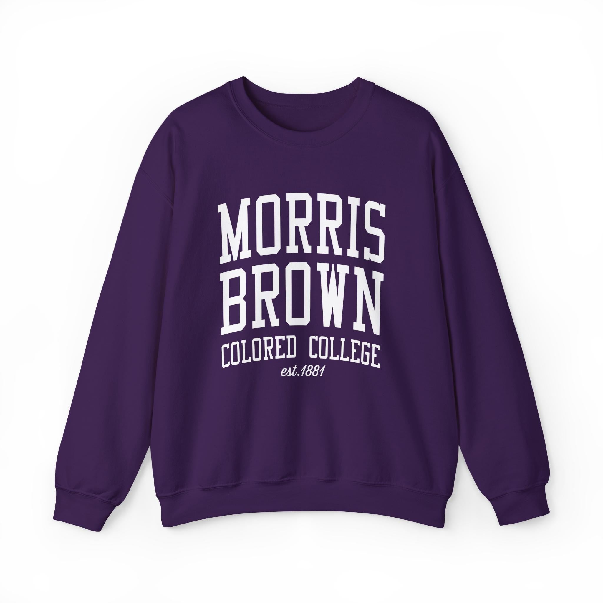 Morris Brown - Colored College Unisex Tee T-Shirt or Sweatshirt (etsy image id: 7310795621)
