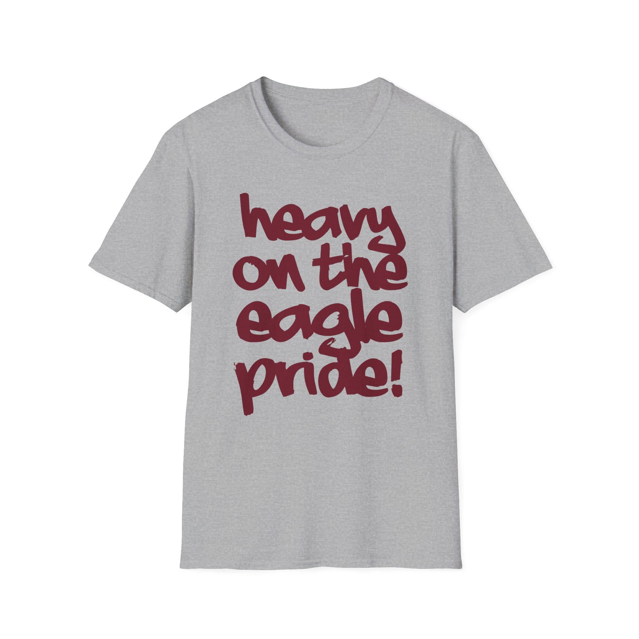 NCCU - NC Central Heavy on the Eagle Pride Unisex Tee T-shirt or Sweatshirt __etsy:7312196361