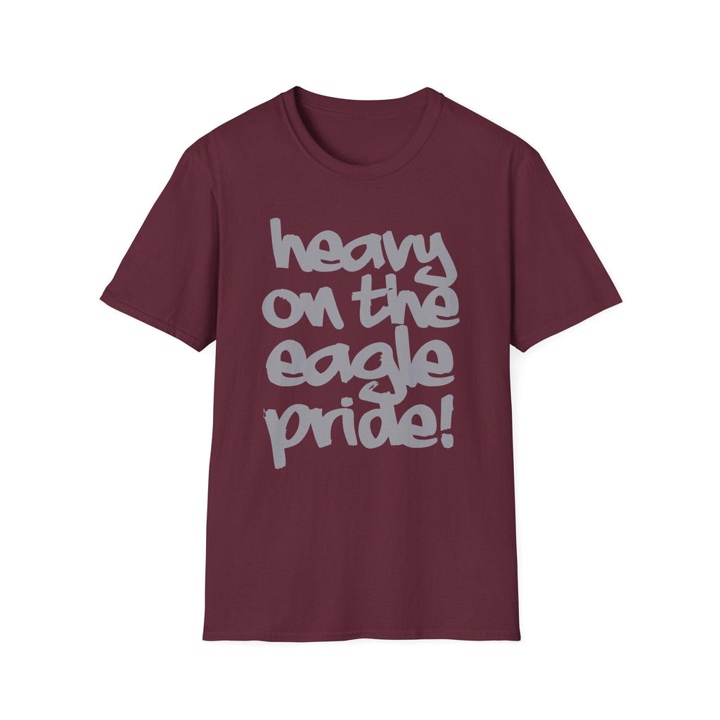 NCCU - NC Central Heavy on the Eagle Pride Unisex Tee T-shirt or Sweatshirt __etsy:7312196363