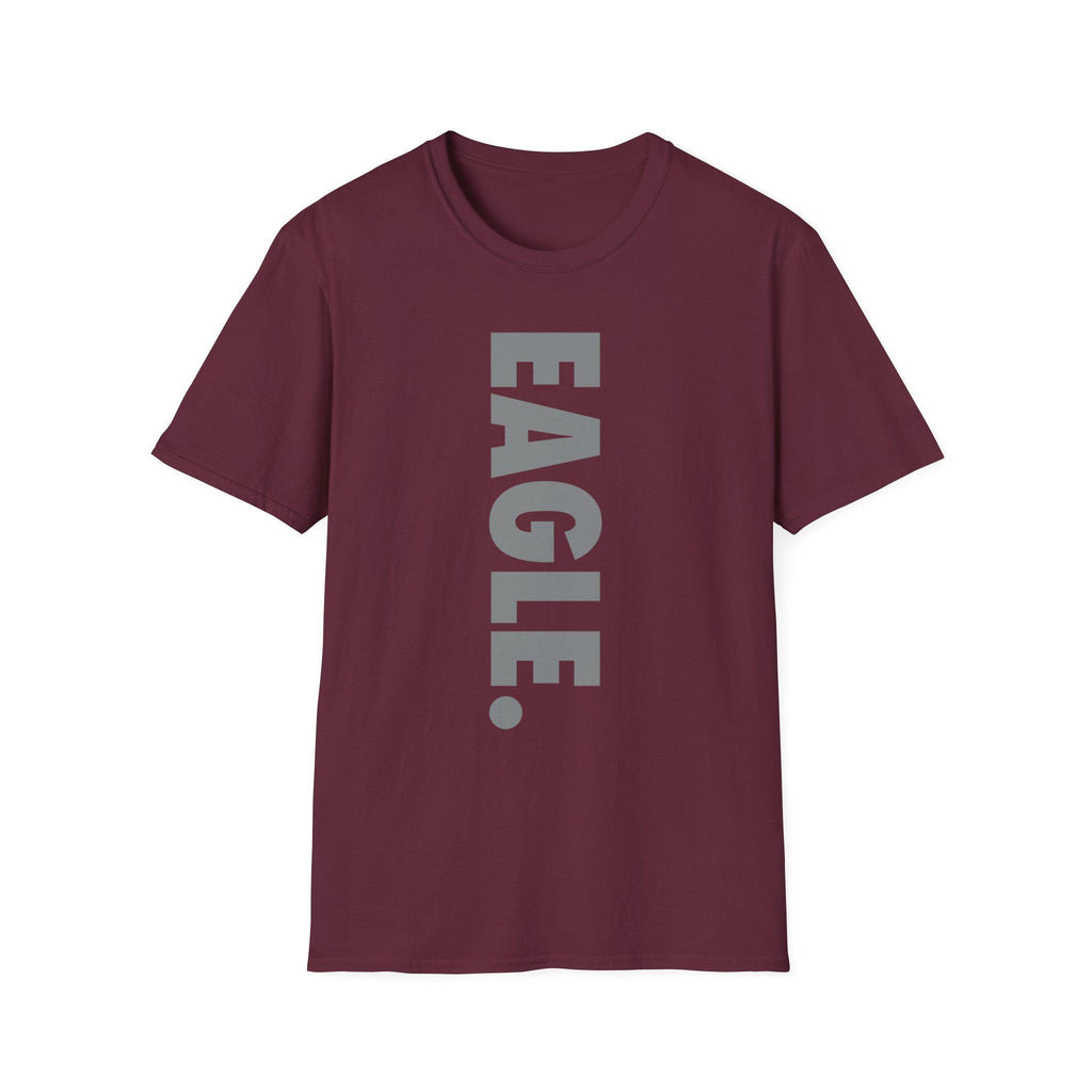 NCCU - EAGLE. Unisex T-Shirt or Sweatshirt (Maroon/Grey) (etsy image id: 7312460711)