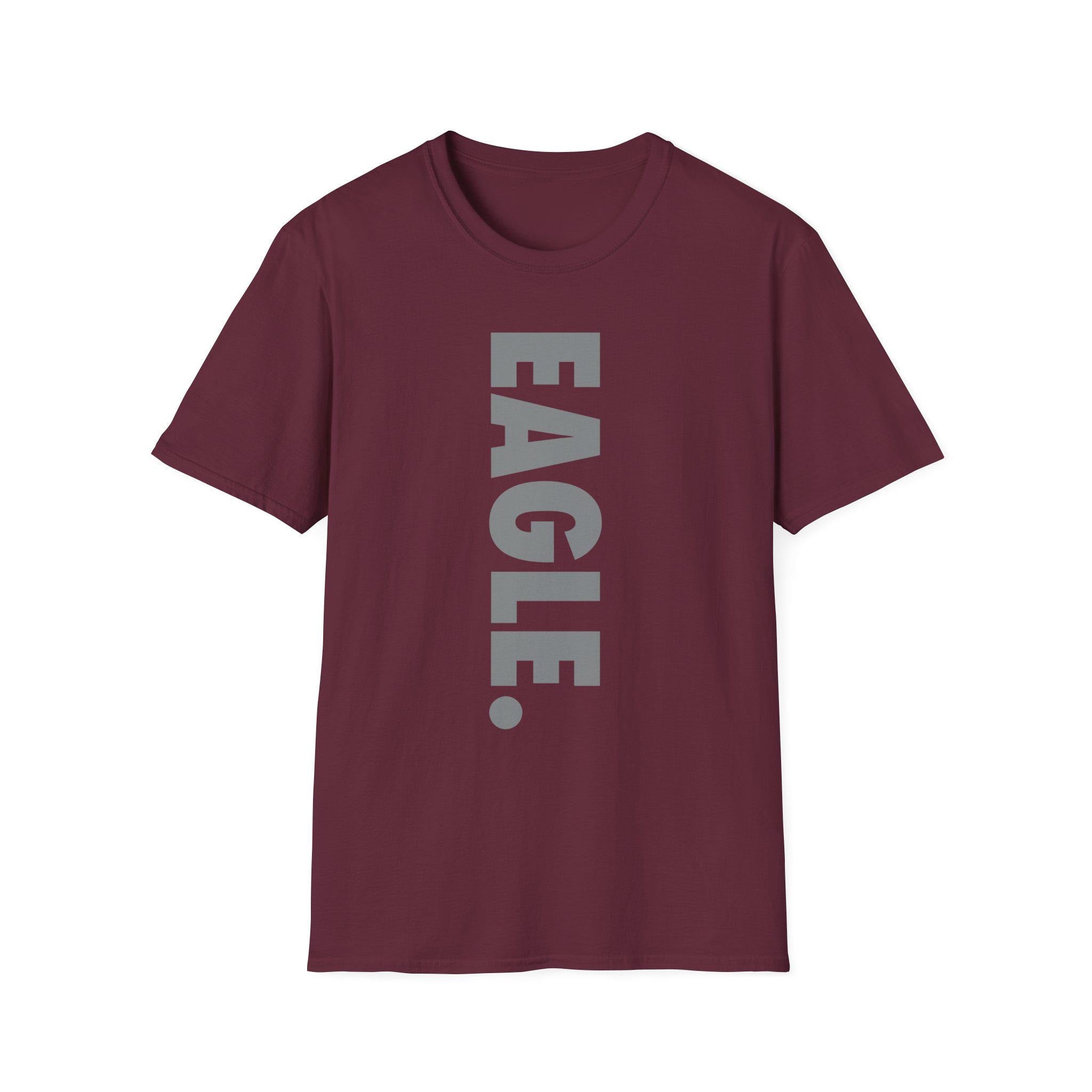 NCCU - EAGLE. Unisex T-Shirt or Sweatshirt (Maroon/Grey) (etsy image id: 7312460711)