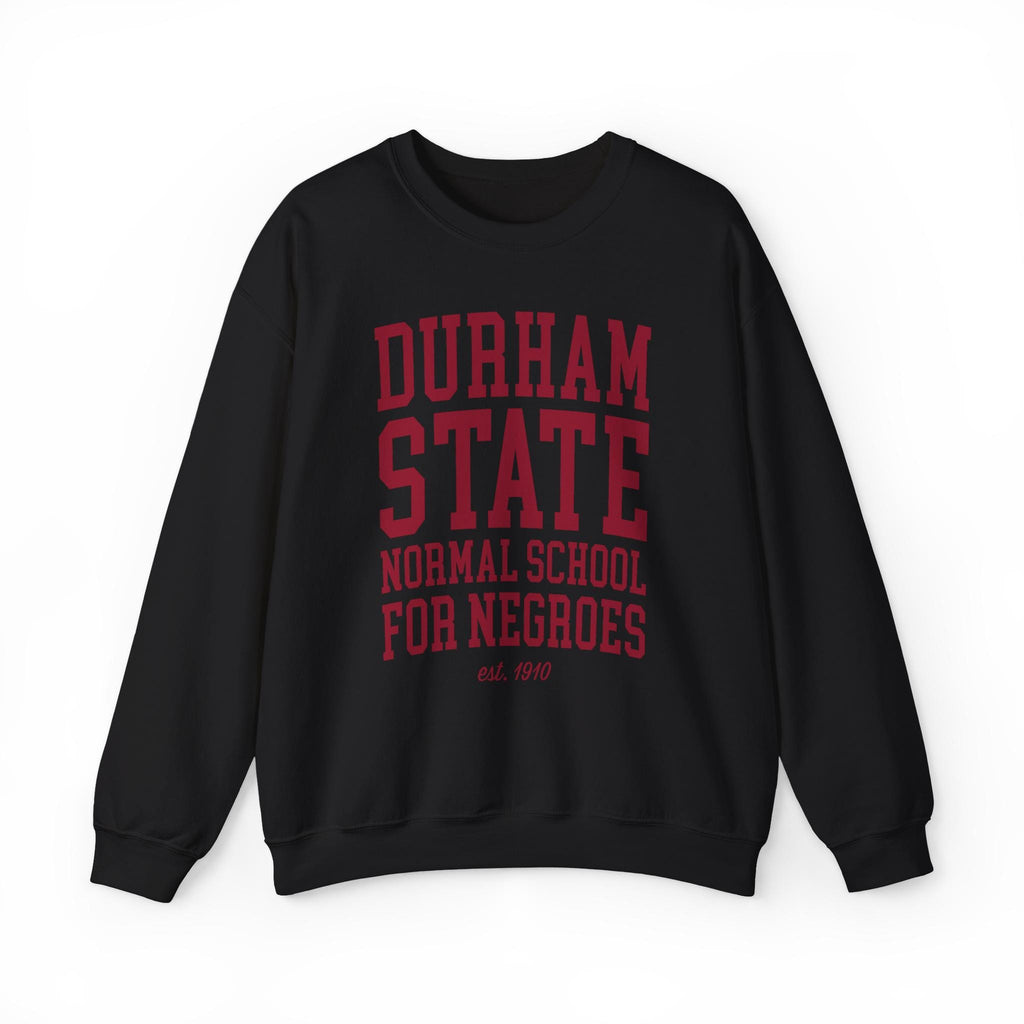 NCCU - Durham State NC Central Unisex Sweatshirt (Black/Grey/Maroon) (etsy image id: 7312544167)
