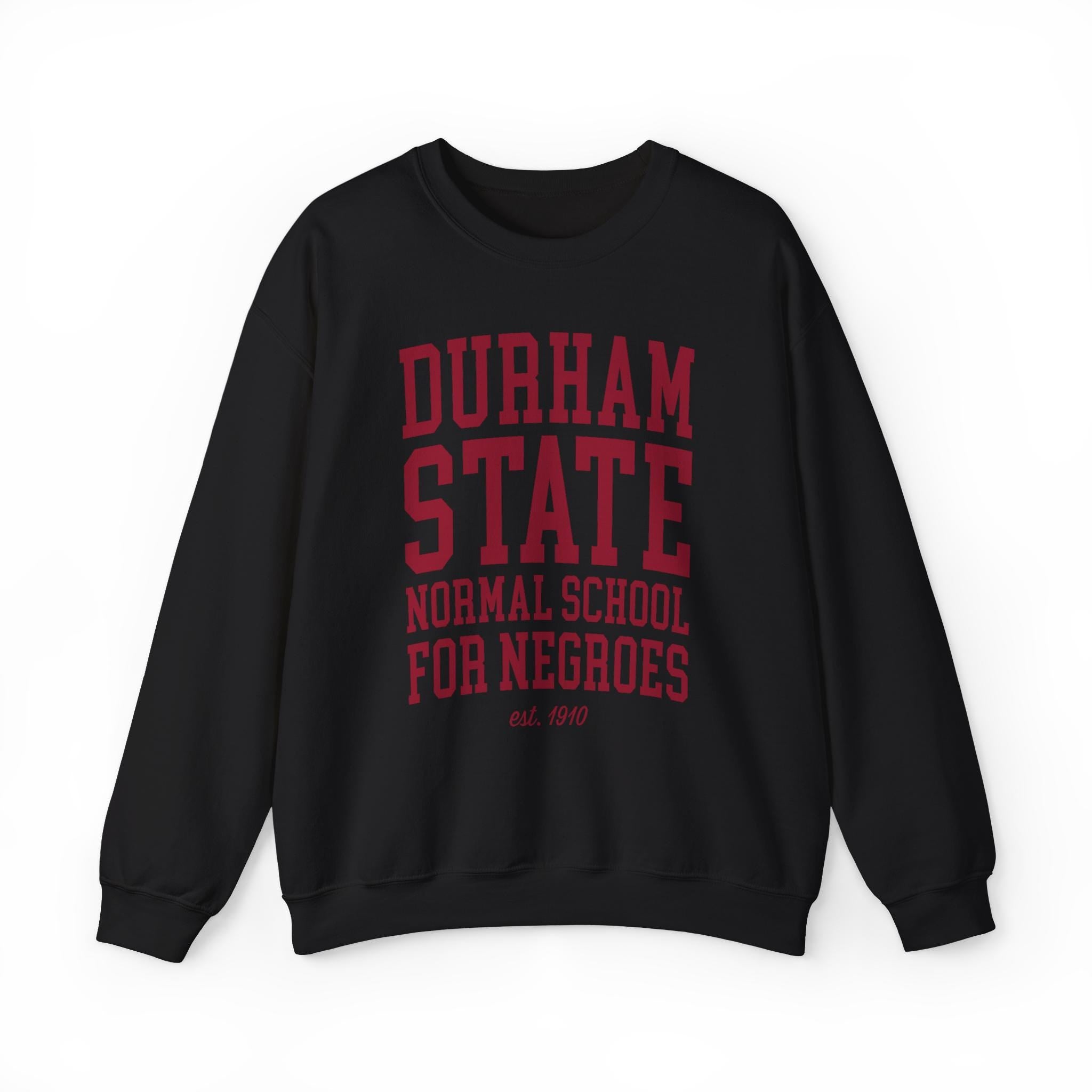 NCCU - Durham State NC Central Unisex Sweatshirt (Black/Grey/Maroon) (etsy image id: 7312544167)