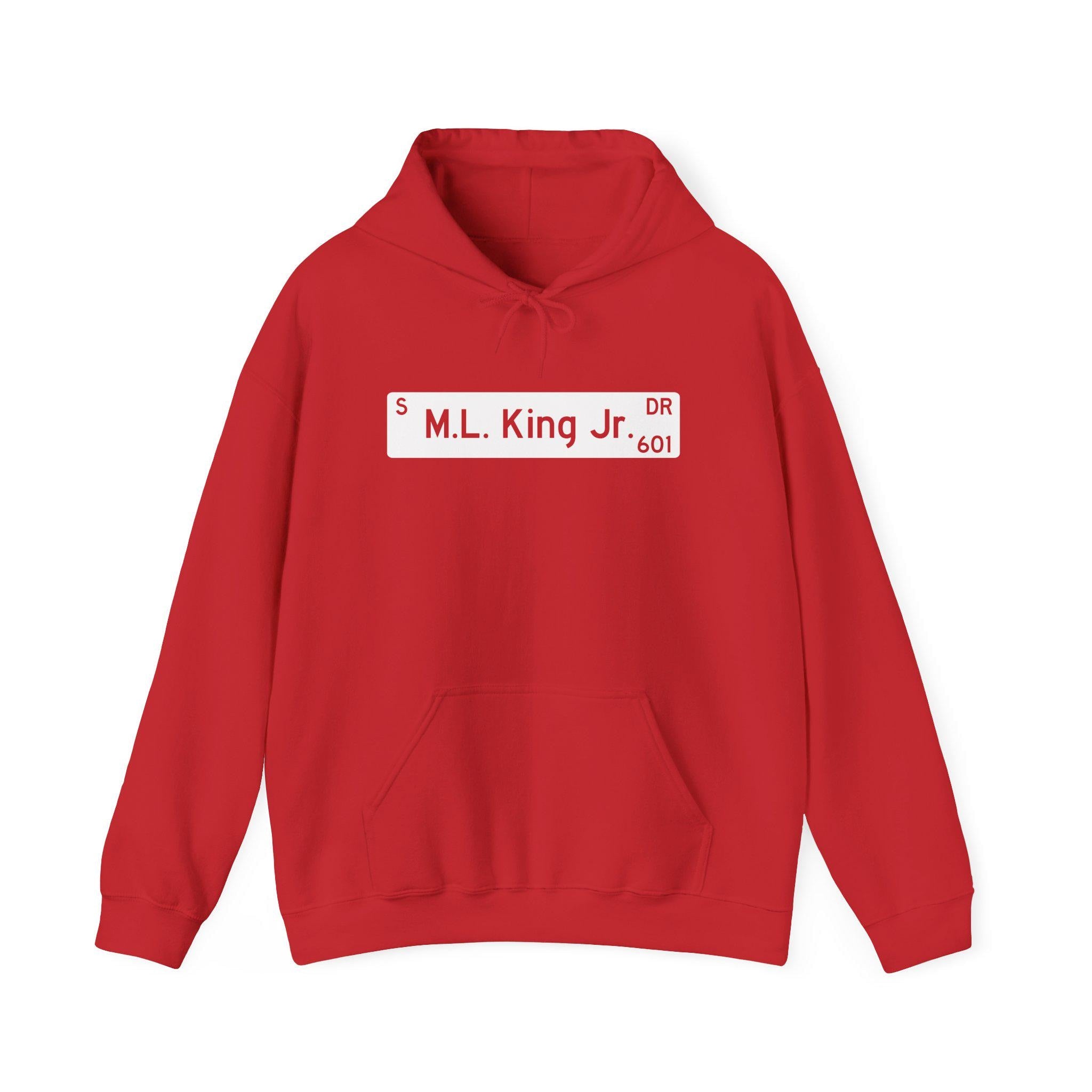 WSSU - 601 S MLK Jr Dr Edition Unisex Sweatshirt (Red) (etsy image id: 7312927359)