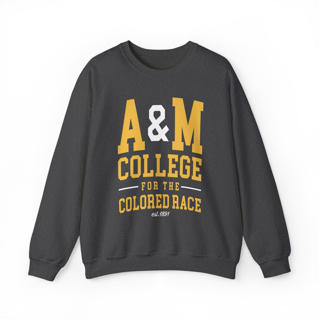 NCAT - AM College For the Colored Race NC A&T Unisex Sweatshirt (Navy/Grey) (etsy image id: 7320039081)