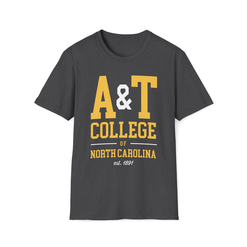 NCAT - NC A&T College of NC Unisex Tee T-Shirt or Sweatshirt (etsy image id: 7320309527)