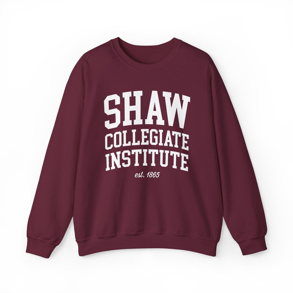 Shaw - Shaw Collegiate Institute Tee T-Shirt or Sweatshirt (etsy image id: 7320351527)