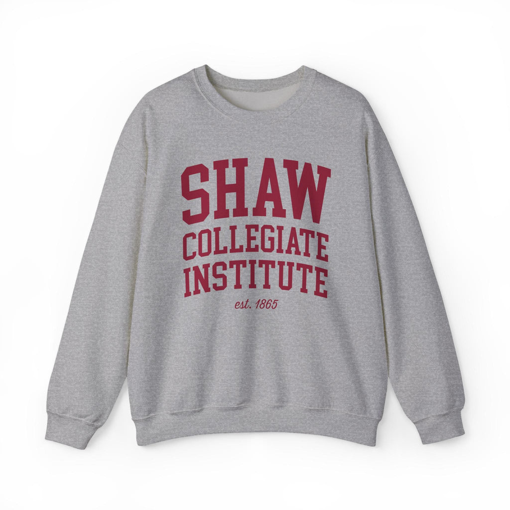 Shaw - Shaw Collegiate Institute Tee T-Shirt or Sweatshirt (etsy image id: 7320351681)