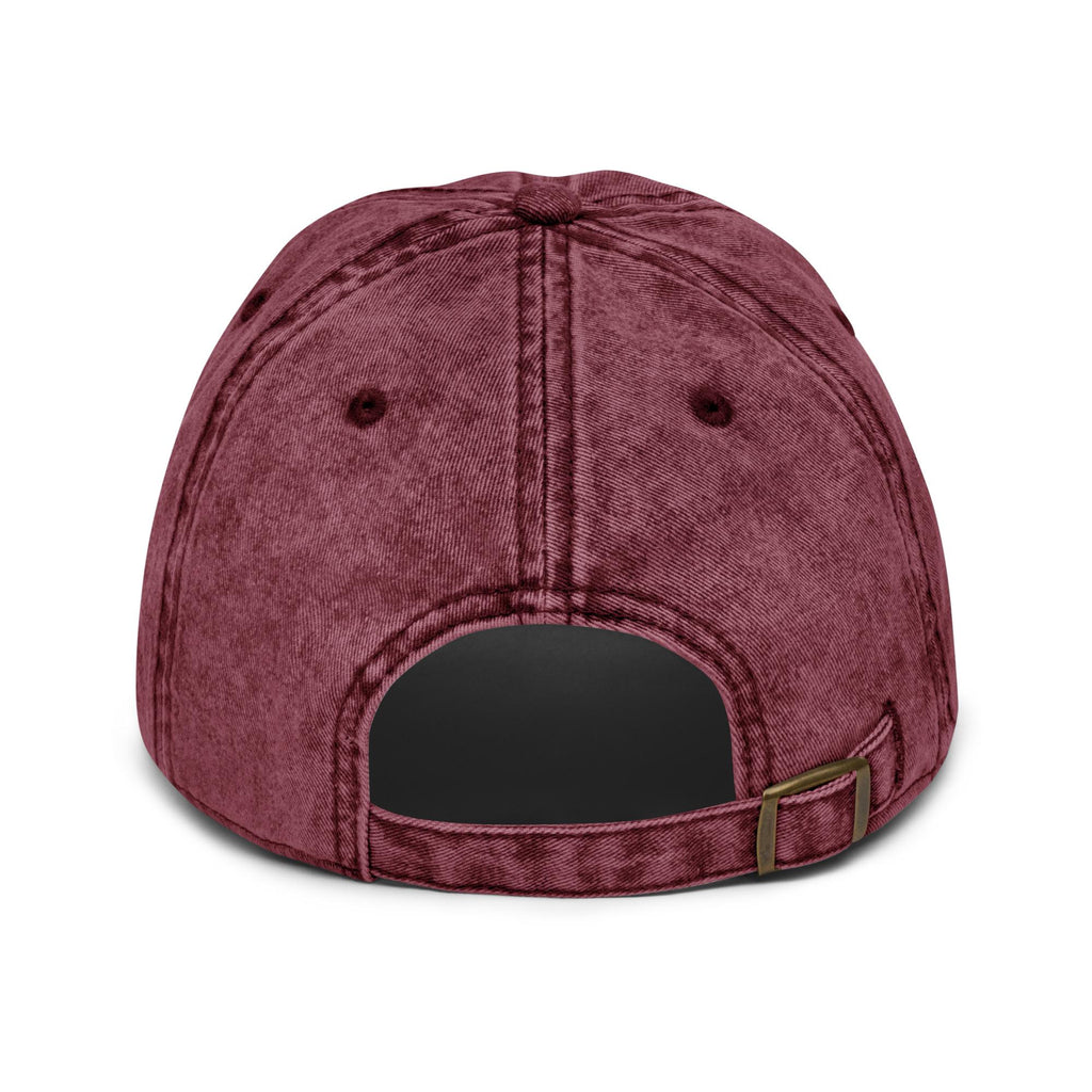 Tuskegee - Skegee Distressed Denim Dad Cap __etsy:7320668890