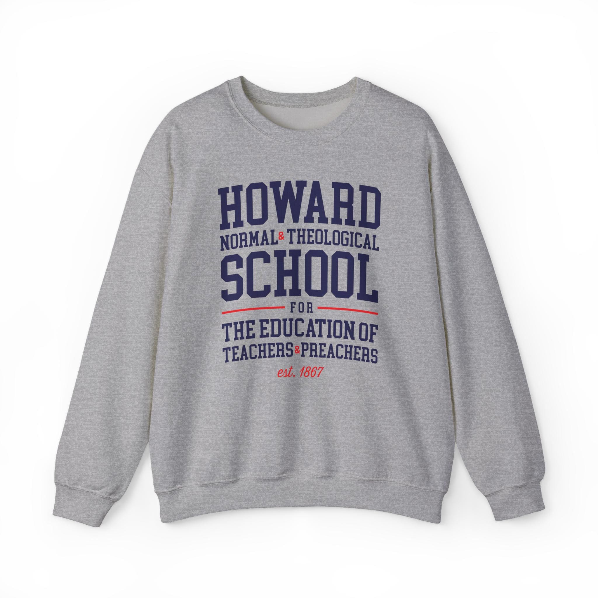 Howard - Normal & Theological School Unisex Tee T-Shirt or Sweatshirt (etsy image id: 7321909291)