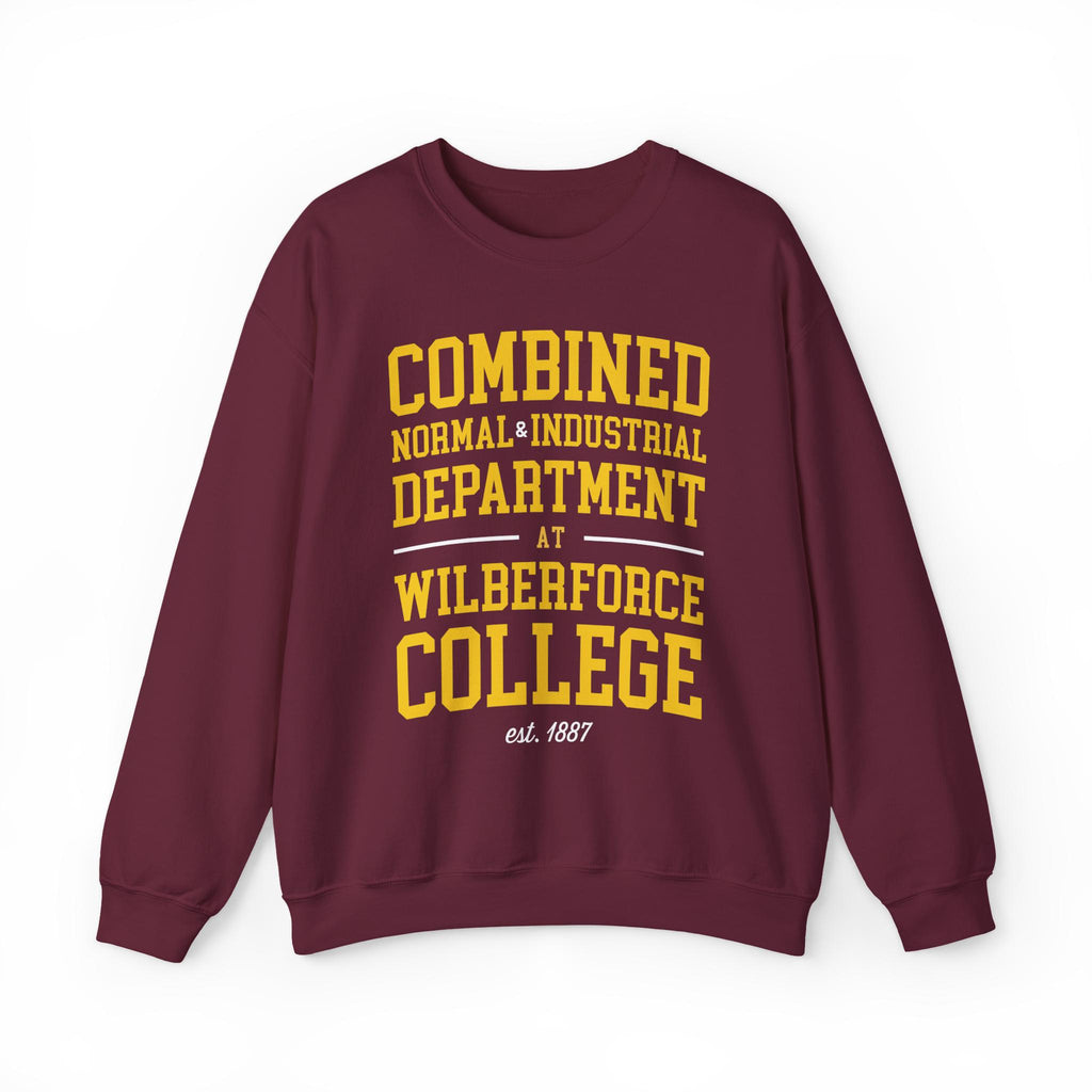 Central State - Combined Normal & Industrial Dept. at Wilberforce Sweatshirt __etsy:7321957141